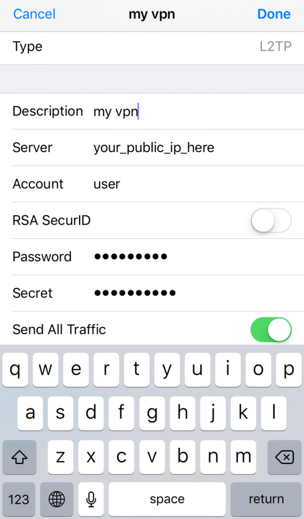 Apple ios mikrotik ipsec настройка vpn